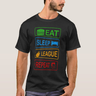 Upprepa spelspelspelspelsspelarens spelmedlemmars  t shirt
