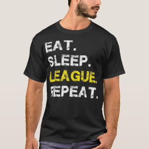 Upprepa sportspelsgåva från Eat-viloläge T Shirt