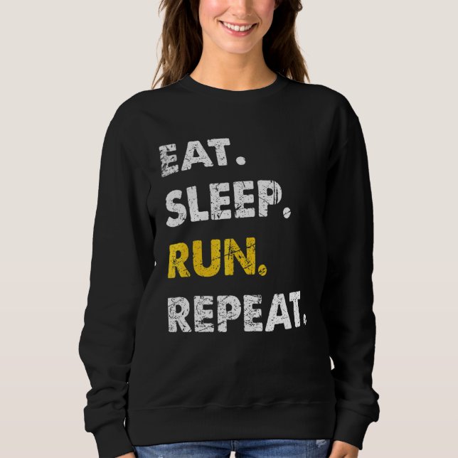 Upprepa springer i viloläge Springa T Shirt (Framsida)