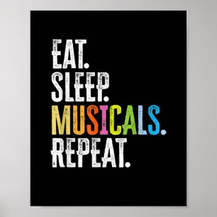 Upprepa strömsparande musikal poster