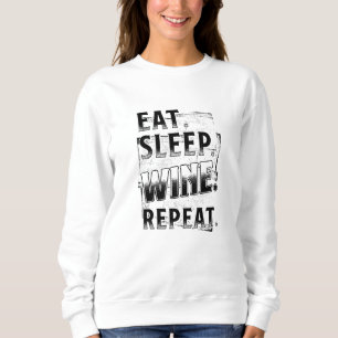 Upprepa strömsparläge i Vin T Shirt