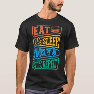 Upprepa surfing Vatten sport Win i viloläge T Shirt