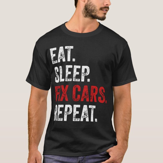 Upprepa T-Shirt med viloläge (Framsida)