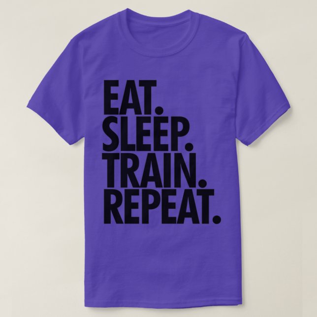 Upprepa Tåg i viloläge T Shirt (Design framsida)