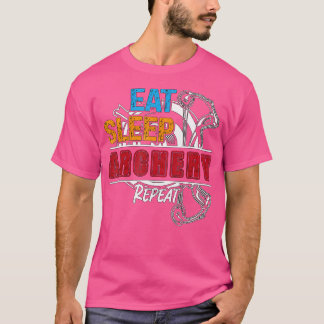 Upprepa tagning av krossbojakt t shirt
