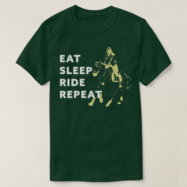 Upprepa Tävlan Pony Gift T Shirt (Design framsida)