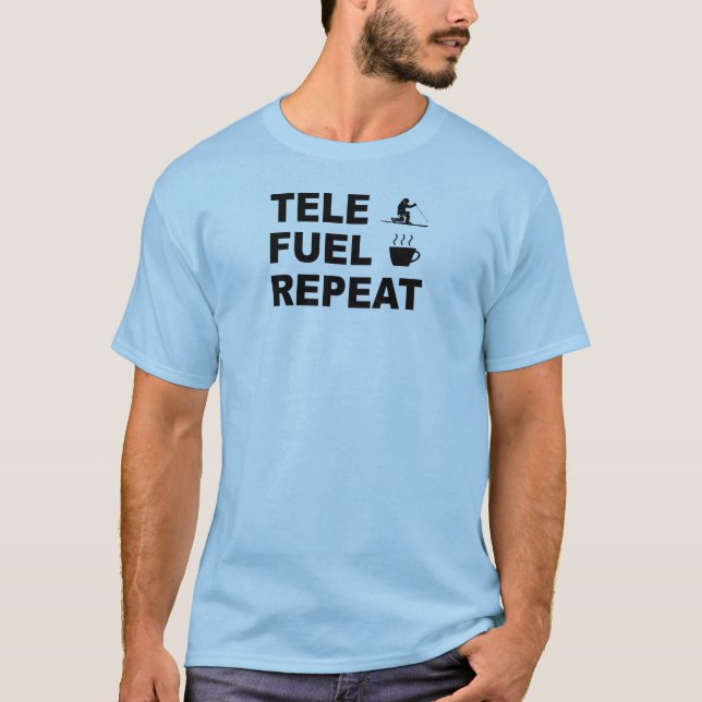 Upprepa Tele Fuel T Shirt (Framsida)