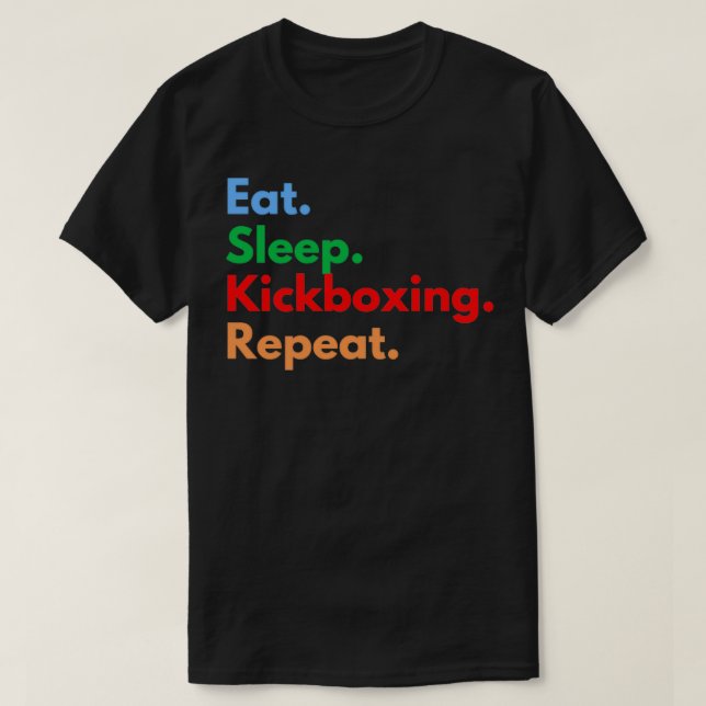 Upprepa triblend för Eat-viloläge T Shirt (Design framsida)