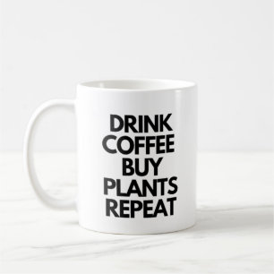 Upprepa uppköp av kaffekaffe kaffemugg