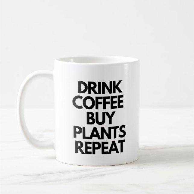 Upprepa uppköp av kaffekaffe kaffemugg (Vänster)