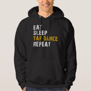 upprepa upprepning av sömnavkänning hoodie