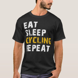 upprepa upprepning av sömncykling t shirt
