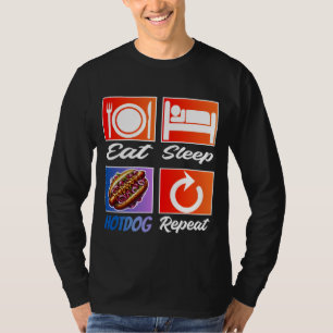 upprepa upprepning av sömnhunden t shirt