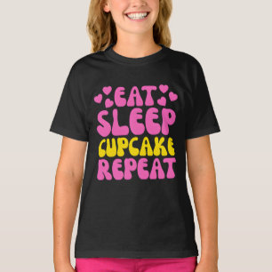 upprepa upprepning av sömnkaka t shirt