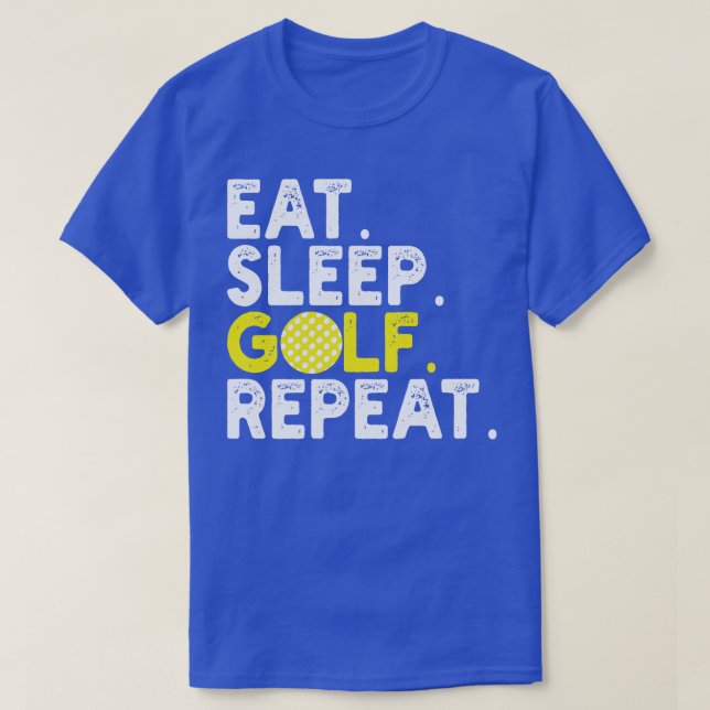 upprepa upprepning av strömsparläge t shirt (Design framsida)