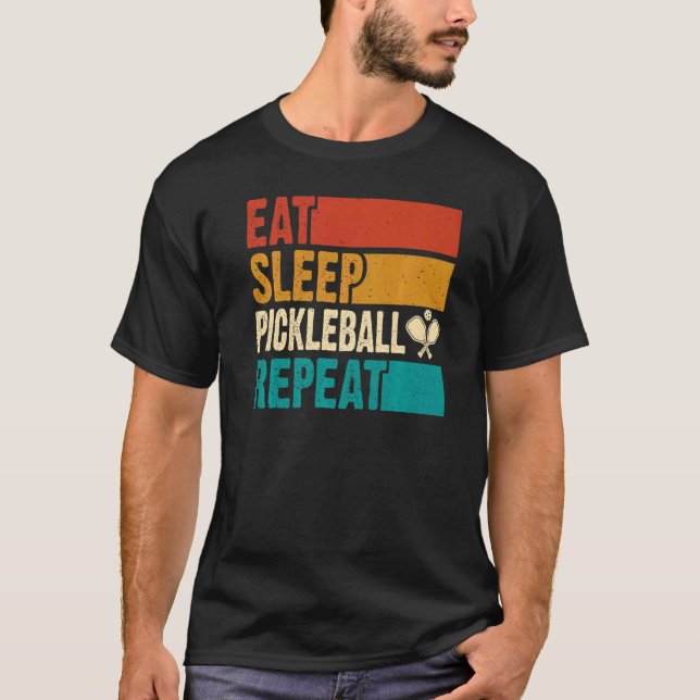 Upprepa uppspelning av Pickleball Pl T Shirt (Framsida)