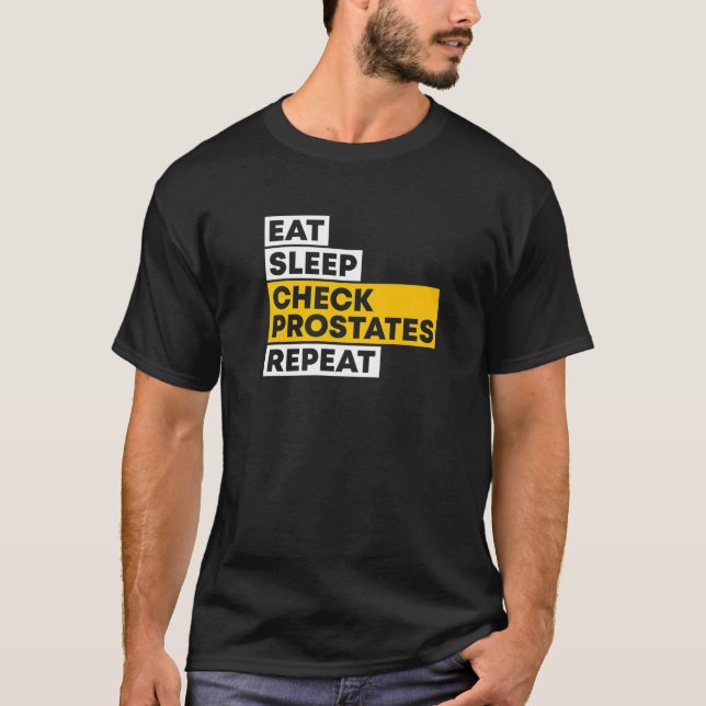 Upprepa Urolog Doktor T Shirt (Framsida)