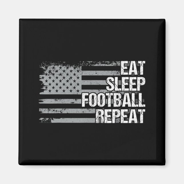 Upprepa US Flagga Women Girls Magnet (Framsidan)