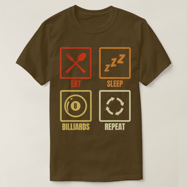 Upprepa väntetiderna i viloläge t shirt (Design framsida)