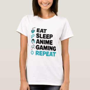 Upprepa videokamerans animering i viloläge o t shirt