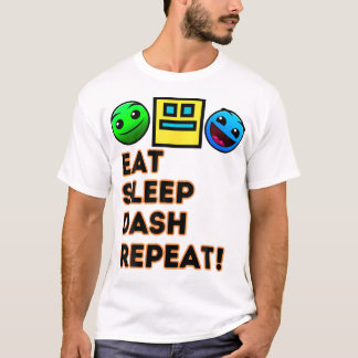 Upprepa videospel för geometri för videospel med s t shirt