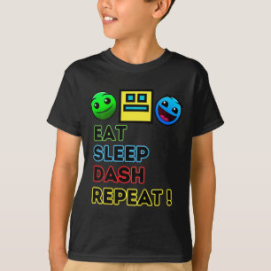 Upprepa videospel för geometri för videospel med s t shirt