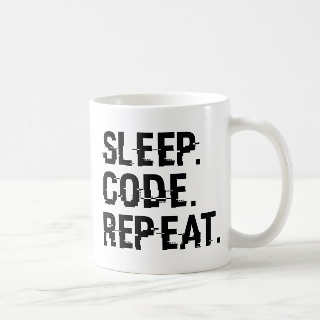 Upprepa vilokod kaffemugg (Höger)
