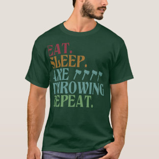 Upprepa viloläge Ax genom att rotera T Shirt