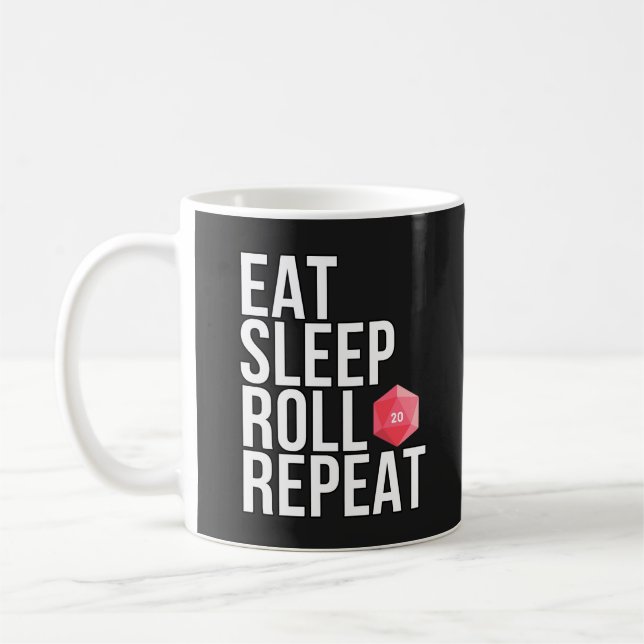Upprepa viloläge - D&D-entusiaster Kaffemugg (Vänster)