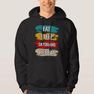 Upprepa viloläge för Skydiving Hoodie