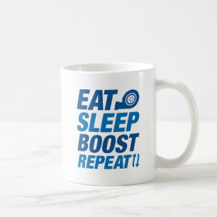 Upprepa viloläge för viloläge kaffemugg