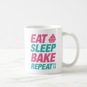Upprepa viloläge för viloläge kaffemugg