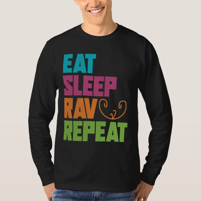 Upprepa viloläge för viloläge t shirt (Framsida)