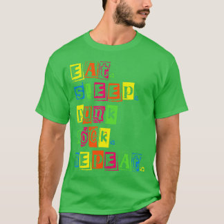 Upprepa viloläge för viloläge t shirt