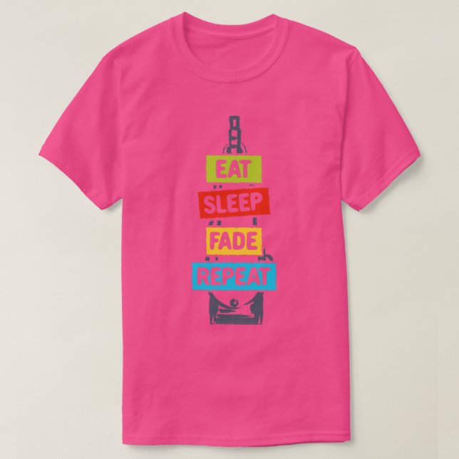 Upprepa viloläge för viloläge t shirt (Design framsida)