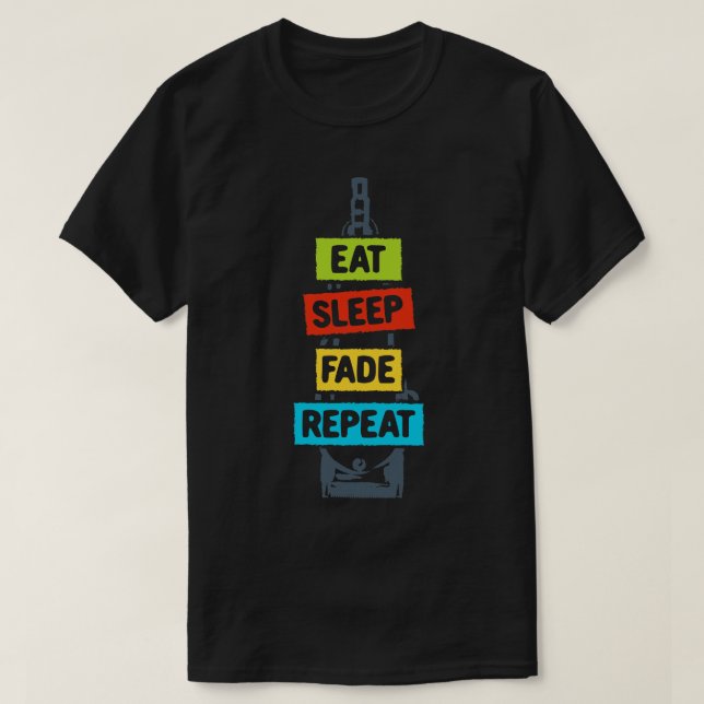Upprepa viloläge för viloläge t shirt (Design framsida)