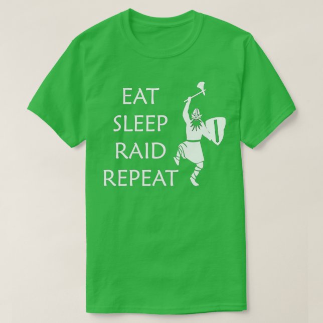 Upprepa viloläge för viloläge t shirt (Design framsida)