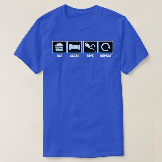 Upprepa viloläge i viloläge t shirt (Design framsida)