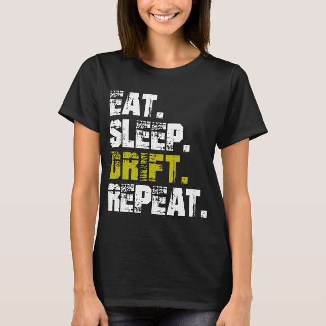 Upprepa viloläge - Lättkörning T Shirt (Framsida)