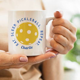 Upprepa viloläge: Pickleball Kaffemugg