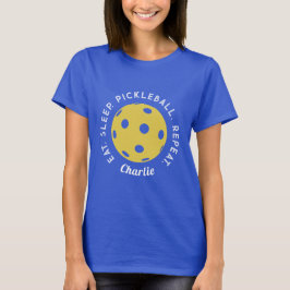 Upprepa viloläge: Pickleball T Shirt