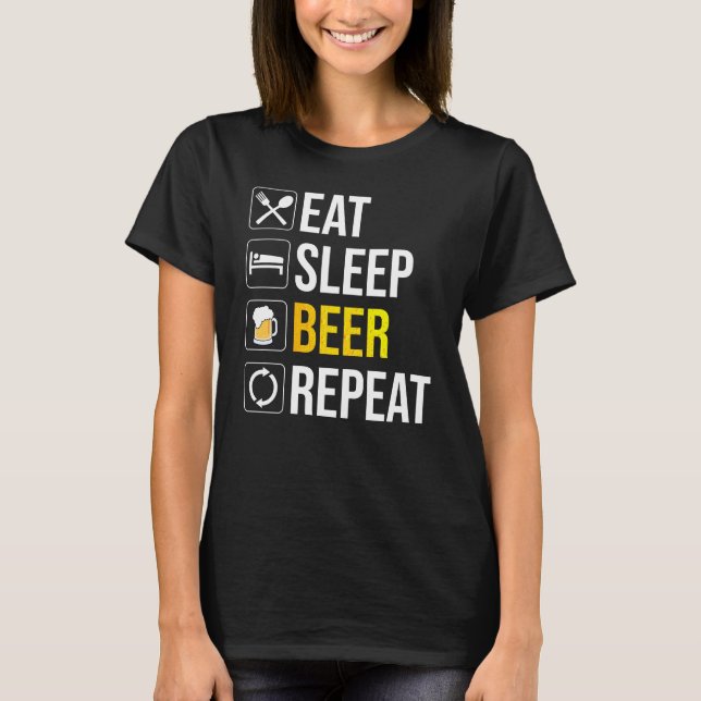 Upprepa viloläge t shirt (Framsida)