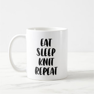 Upprepa viloläget för Eat Sticka Kaffemugg