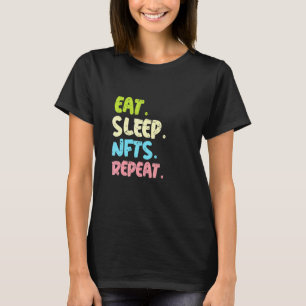 Upprepa viloläget för Nft-uppsamlare T Shirt