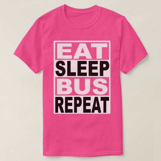 Upprepa viloläget i Buss T Shirt (Design framsida)