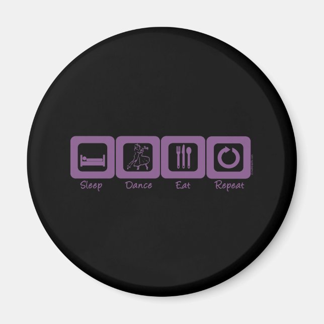 Upprepa viloläget i omloppsrummet magnet (Framsidan)