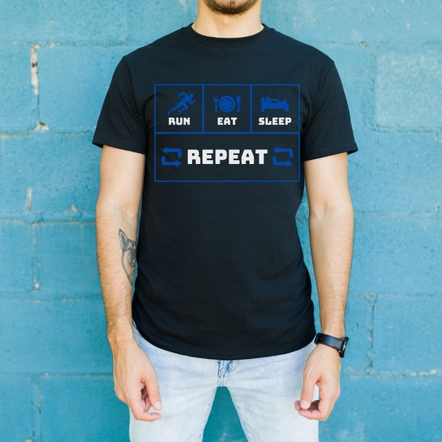 Upprepa viloläget i Springa, Motiverad Springer Gi T Shirt (Skapare uppladdad)