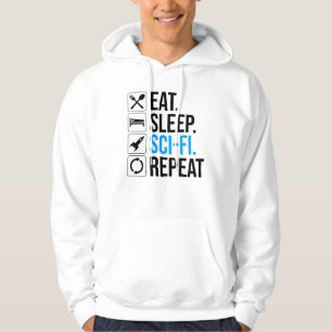 Upprepa viloläget i viloläge hoodie