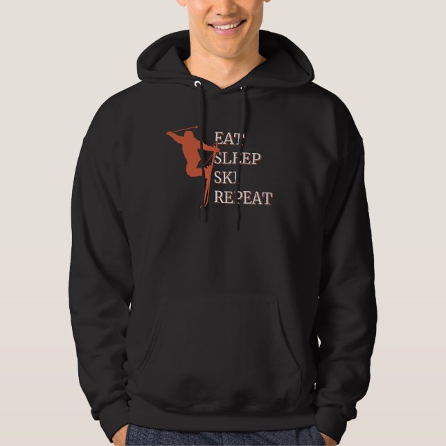 Upprepa viloläget i viloläge hoodie (Framsida)