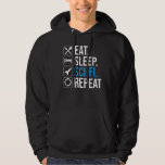 Upprepa viloläget i viloläge hoodie<br><div class="desc">Ät. Sov. Sci-Fi. Upprepa. Lustigt ski-fi-älskare-presentidé för en man, kvinna, tonåringar eller barn som kärlek science fiction, rymden, raketfraktaser och utforskande av universum, och är en scifi-gend eller -nörd. Kärlek science fiction bokar, sci-fi TV-program eller sci-fi-filmer? Om du är en sci-fi fläkt och har en känsla av humor, så är...</div>